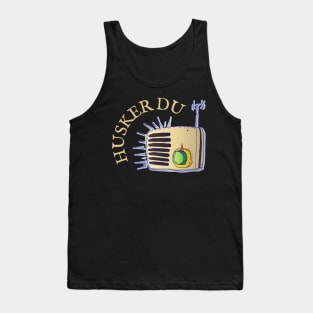 Vintage Hüsker Dü radio Tank Top